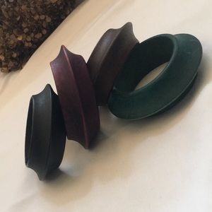 Chunky Wooden Bracelets